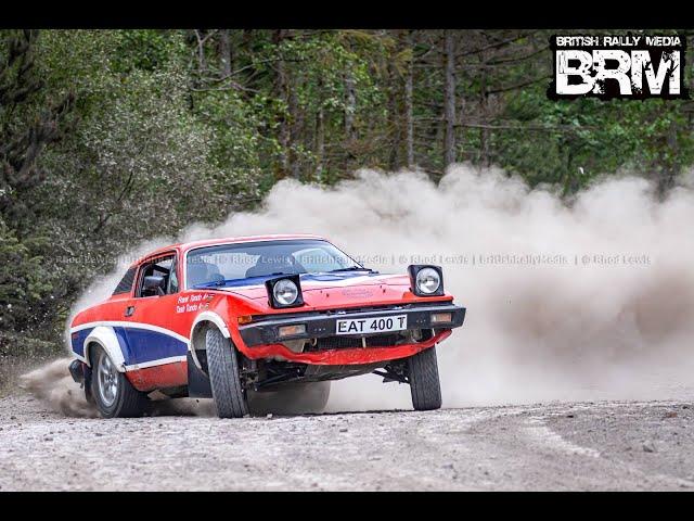 Triumph TR7 V8 and Citroen DS3 R5 Testing - INCREDIBLE SOUND!!