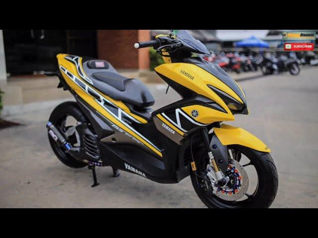 Aerox 155 Simple Modifications |  More Handsome Than All New Aerox