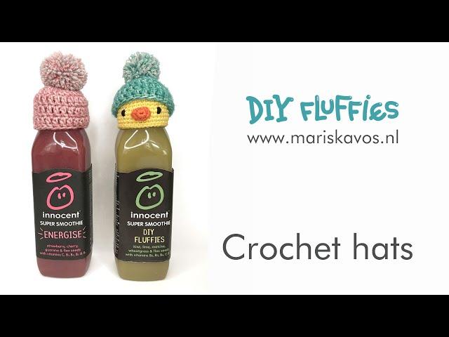 Crochet hat for innocent bottle Big Knit