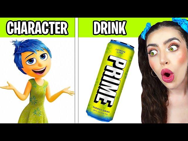 ALL INSIDE OUT 2 CHARACTERS FAVORITE DRINKS + FOODS! (FUN FACTS ABOUT INSIDE OUT 2)