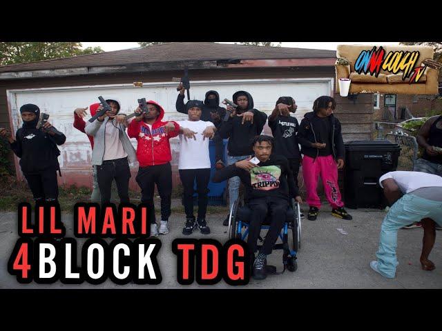 4Block TDG (RackCity) Hood Vlogs| Lil Mari "4 Deep" Lou Visualz Bond  Stealing Cars For Fun At 13
