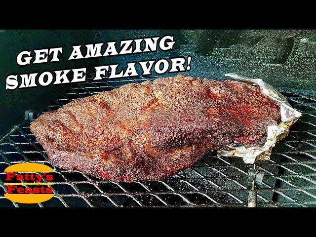 HOW TO SMOKE A BRISKET PART 2 | Adding Amazing Smoke Flavor | Fatty's Feasts