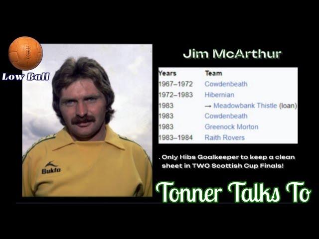 Jim McArthur: Ex Professional Goalkeeper (Tonner Talks To)