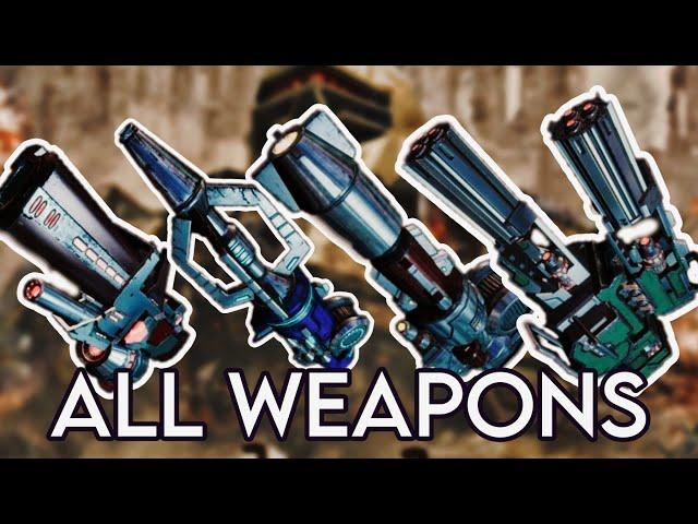 Transformers: Fall of Cybertron - ALL Weapons Showcase