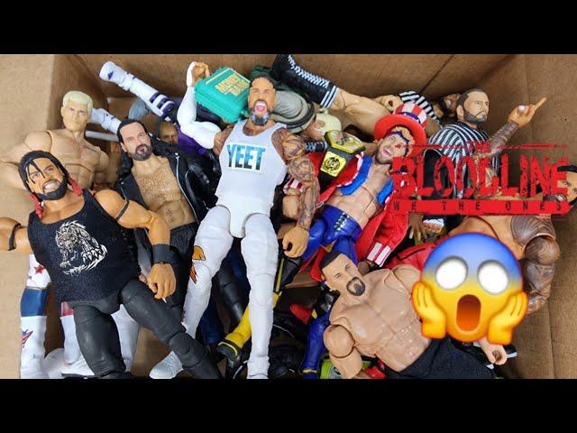 BIG BOX FULL OF BLOODLINE ACTION FIGURES + MORE