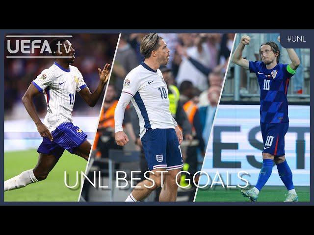 DEMBÉLÉ, GREALISH, MODRIĆ: Great #UNL GOALS from Matchday One & Two!!