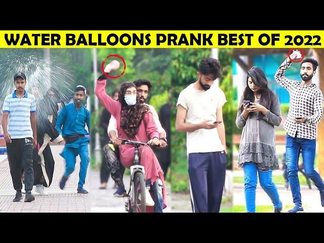 Throwing ice Water Balloons Prank Best Of 2022 @decentboysprank