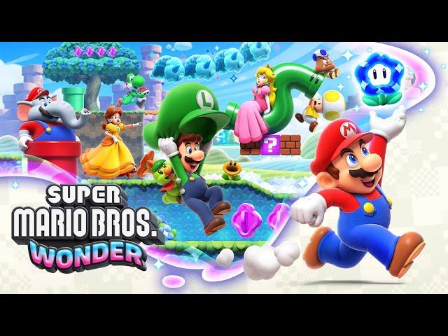  Super Mario Bros Wonder - FULL GAME 100% Walkthrough Part 1!