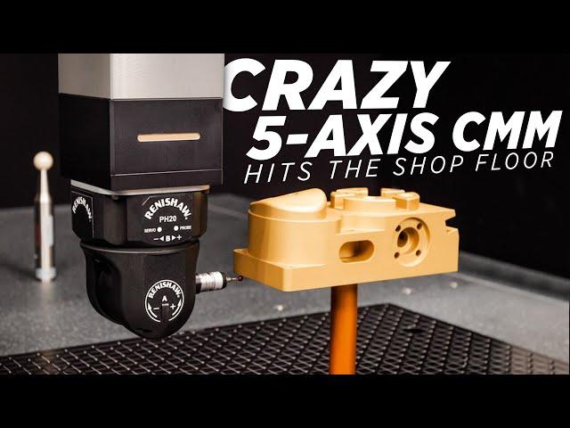 5-Axis CMM Hits the Shop Floor | CRYSTA-Apex V CMM from Mitutoyo