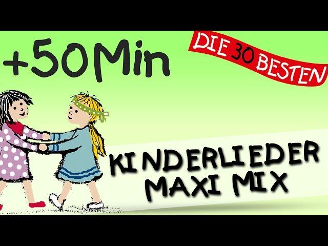 Der Kinderlieder Maxi Mix – Über 50 Minuten Musik zum Mitsingen || Kinderlieder