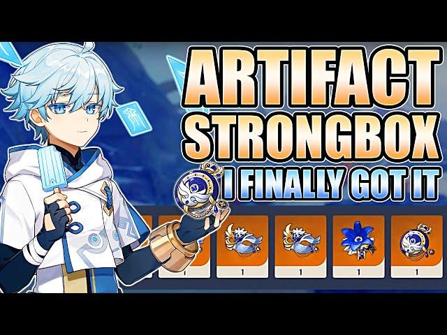 I BEAT THE ARTIFACT STRONGBOX IN GENSHIN (#7)