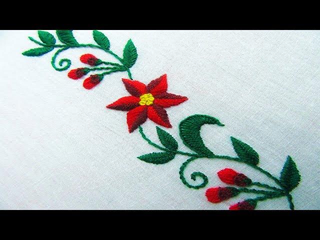 Hand Embroidery; Latest Border Line Designs by Nakshi Kantha World