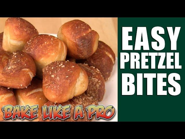 Easy Pretzel Bites Recipe ! - Authentic Taste !