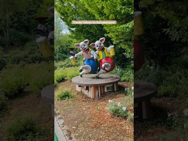 Trecker fahren im Schwabenpark