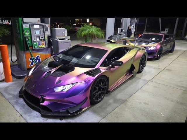 Alex Choi's 1200HP STREET-LEGAL Huracan SHREDS The Canyons!