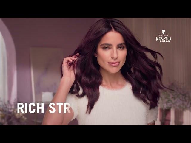 Get rich, vibrant color with Schwarzkopf Keratin Color