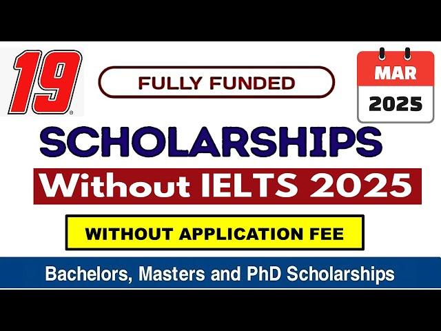 100% Fully Funded Scholarships 2025 | Study in Korea, Italy, Romania & More