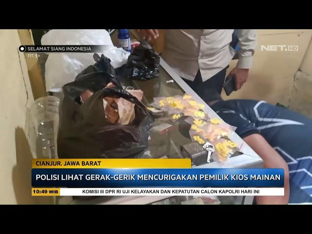 Kios Mainan Jadi Kedok Jual Obat Terlarang - SSI