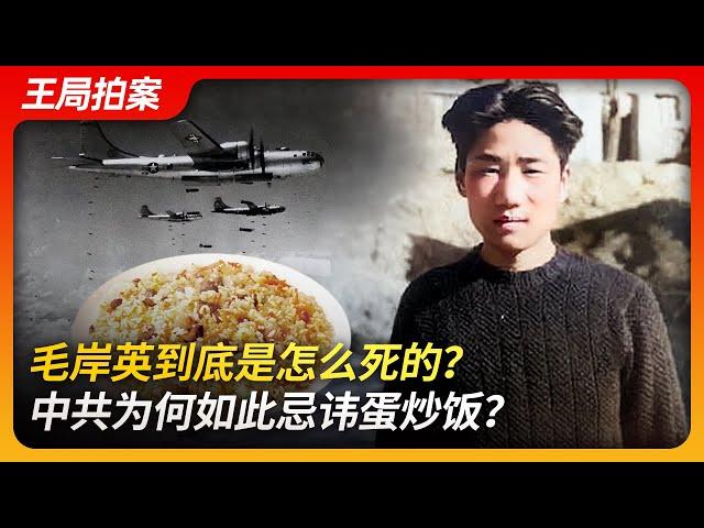 毛岸英到底是怎么去世的？中共为何如此忌讳蛋炒饭？｜毛岸英｜抗美援朝｜彭德怀｜蛋炒饭｜烤苹果皮｜咖啡｜毛泽东｜志愿军｜杨迪｜毛远新｜江青｜王局拍案20231127