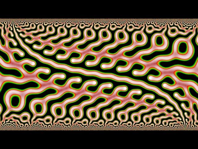 Gray-Scott Reaction-Diffusion on the Orbifold 3222