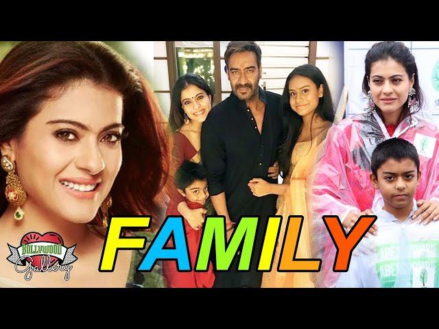 Kajol Family With Parents, Husband, Son, Daughter and Sister