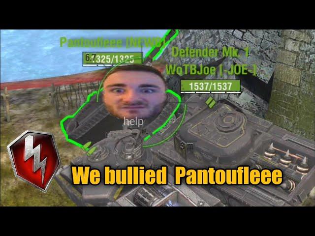 WoTB Joe and Zejakov bullying Pantoufleee for 4 minutes