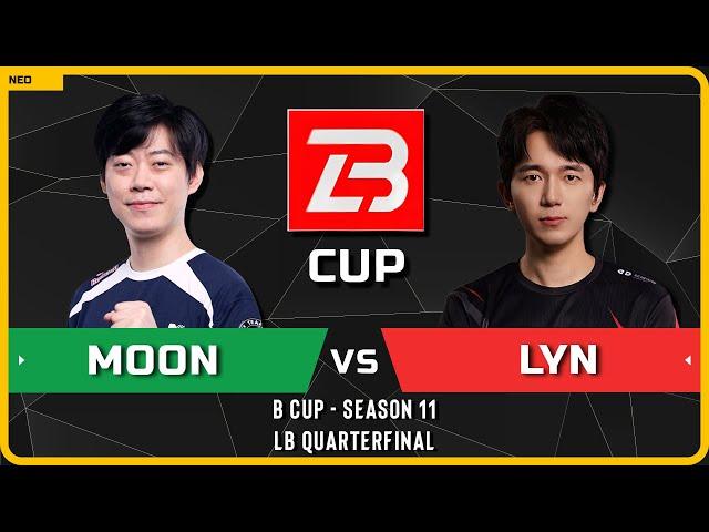WC3 - [NE] Moon vs Lyn [ORC] - LB Quarterfinal - B Cup Season 11