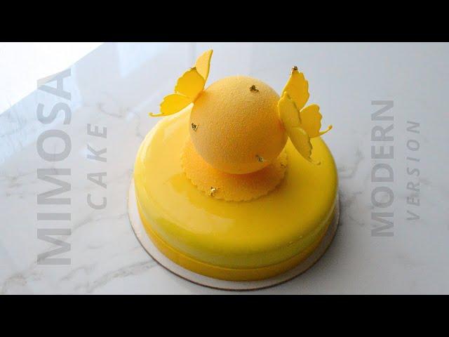 TORTA MIMOSA  (modern version) | Denise Castagno |