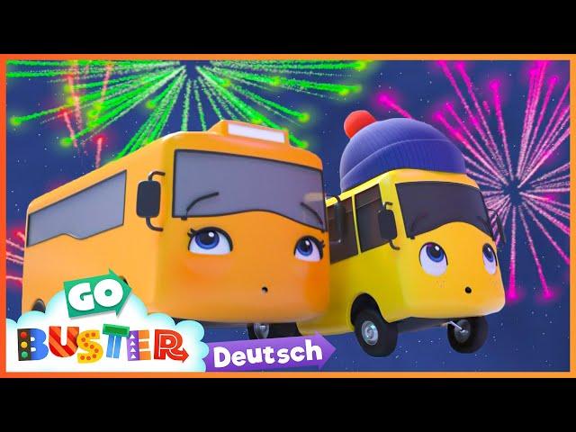 Buster und das Feuerwerk | Go Buster Deutsch | Kinderlieder | Cartoons für Kinder