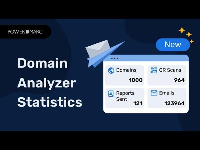 Domain Analyzer Statistics - New PowerDMARC Feature