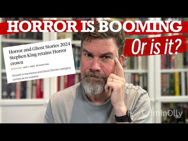 Horror book sales are up! But it's not all good news...