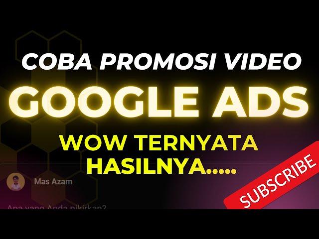 MENCOBA FITUR PROMOSI RESMI YOUTUBE DAN HASILNYA - KONTEN KREATOR PEMULA