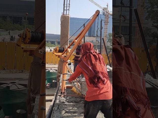 Construction Mini Crane for Lifting Material 200kg 300kg 400kg 500kg