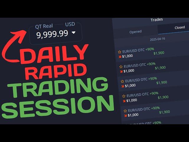 Daily Rapid Trading Session with GPT Trading BOT | Advanced AI Signals for Pocket Option