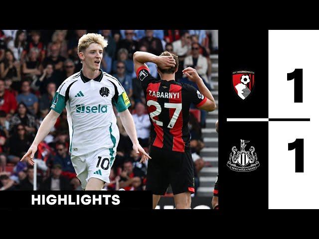 AFC Bournemouth 1 Newcastle United 1 | Premier League Highlights