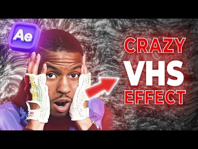 TRIPPY ''Distorted VHS Static'' Effect - After Effects tutorial