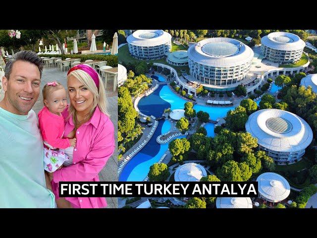 FIRST TIME ANTALYA TURKEY | ALL INCLUSIVE CALISTA LUXURY RESORT