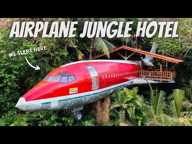 727 AIRPLANE CONVERTED INTO BEAUTIFUL HOTEL (full tour)