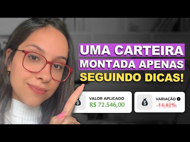 ANALISEI a CARTEIRA de INVESTIMENTOS de um INSCRITO! E ESSE FOI O RESULTADO... (ERROS e ACERTOS)