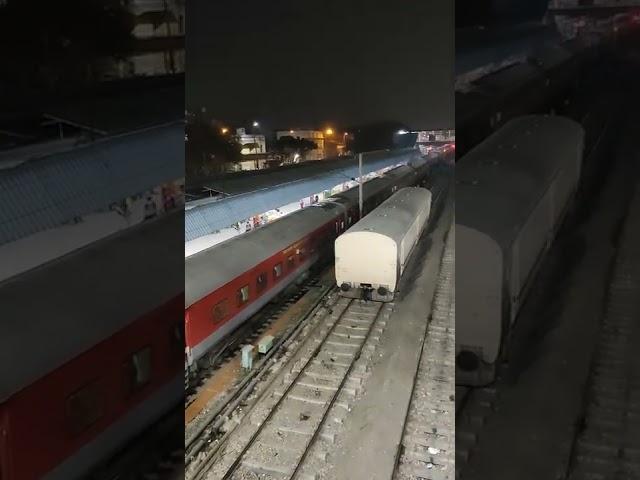 Old Delhi Railway Station Foot Ower Bridge View 