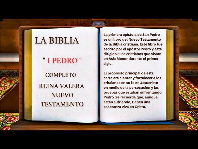 ORIGINAL: LA BIBLIA " 1 PEDRO " COMPLETO REINA VALERA NUEVO TESTAMENTO