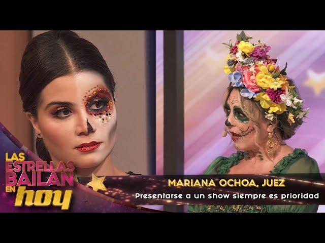 Cinthia Aparicio se enfrenta a Mariana Ochoa por su falta en #LasEstrellasBailanEnHoy