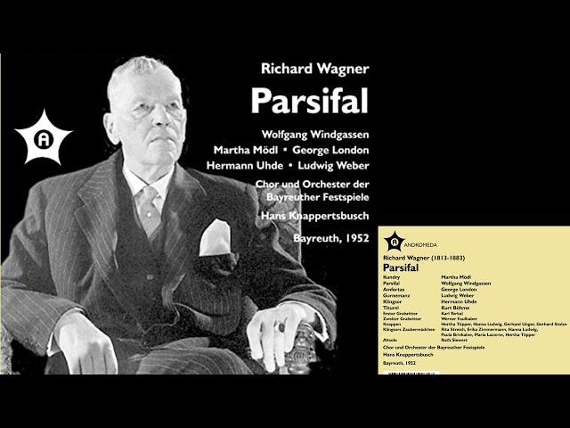 PARSIFAL - BAYREUTH 1952 - HANS KNAPPERTSBUSCH - AUDIO CD