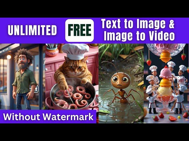 Unlimited Free Text to Image and Image to Video AI Generator | Image to Video Free | Text to image