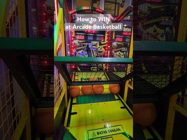 HOW TO WIN at Namco Pac-Man Basketball in the Arcade