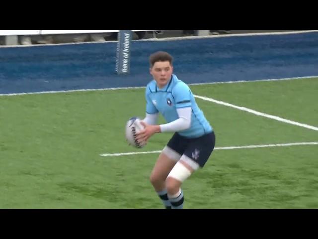 Fullback Andrew Smith - Falling off tackles. [Belvedere vs St. Michaels '19]