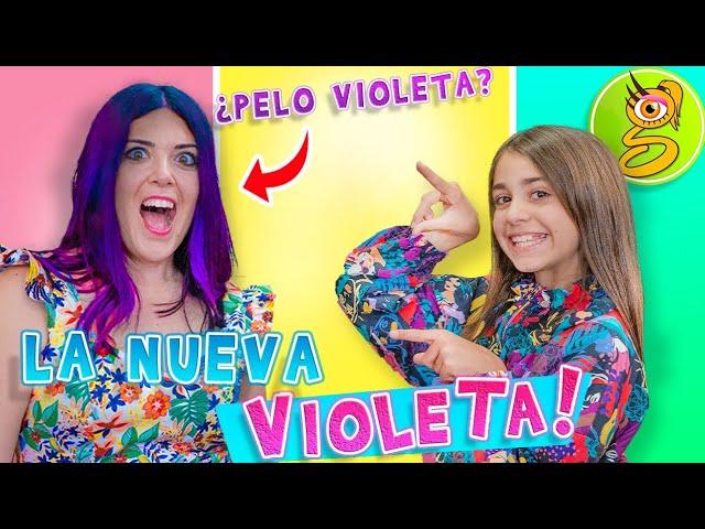 CAMBIO de LOOK RADICAL de VIOLETA!!