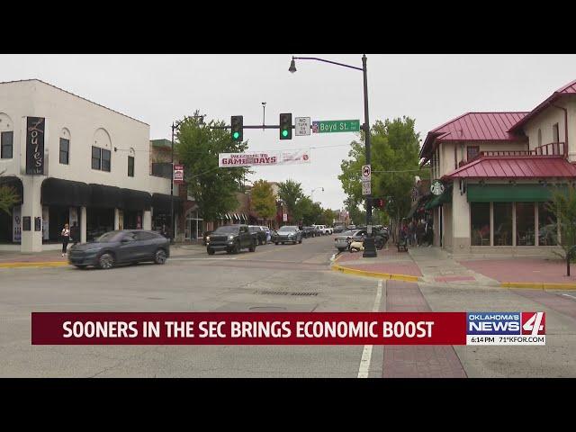 Sooners in the SEC brings economic boost