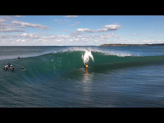 ONE PUMPING DAY AT SHARK ISLAND // SURFING & BODYBOARDING SHAUN PETERSEN DRONE