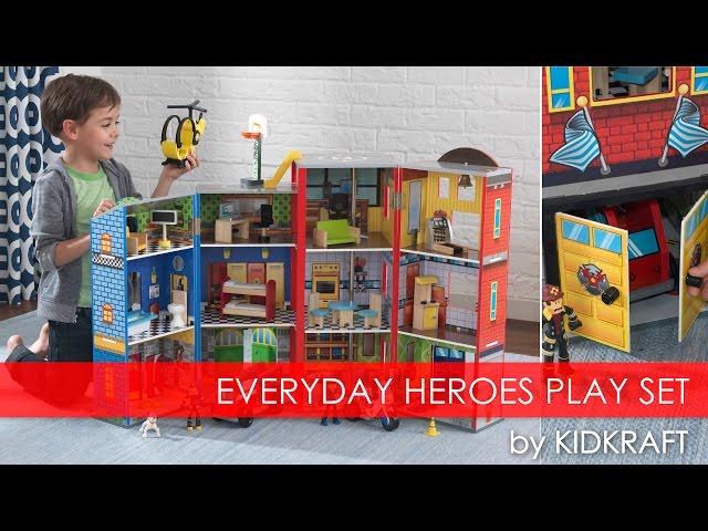 Children's Everyday Heroes Play Set for Boys and Girls - Toy Review